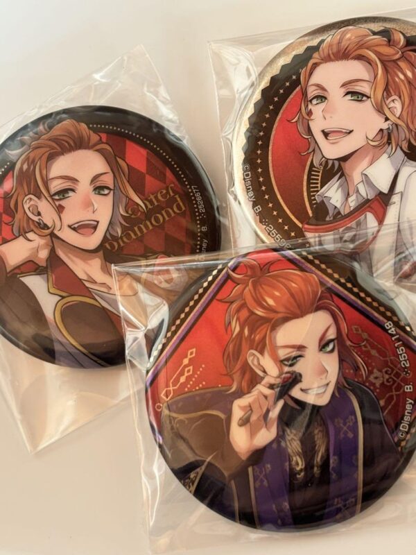Twisted Wonderland Kate Can Badge F/S-M503 from japan Rare  Good condition