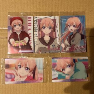 Cuckoo'S Fiance Wafer Card Amano Erika 5 Cards F/S-M501 from japan Rare  Good co