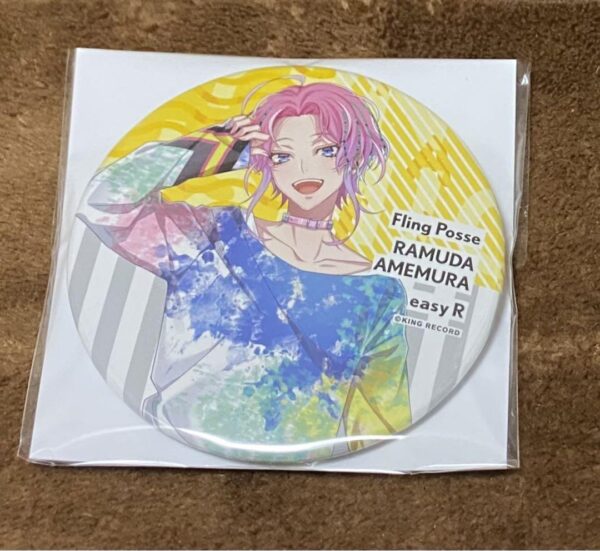 Hypnotic Flingposse Amemura Random Number Can Badge F/S-M501 from japan Rare  Go