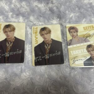Ebidan Wafers Buddiis Takuya Seiya F/S-M501 from japan Rare  Good condition