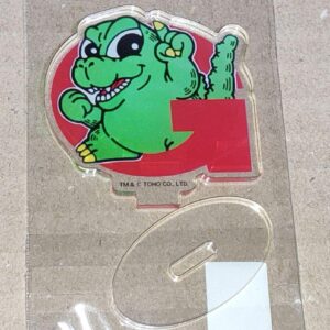 Godzilla Vs Biolante Public Campaign Logo Acrylic Stand F/S-M503 from japan Rare