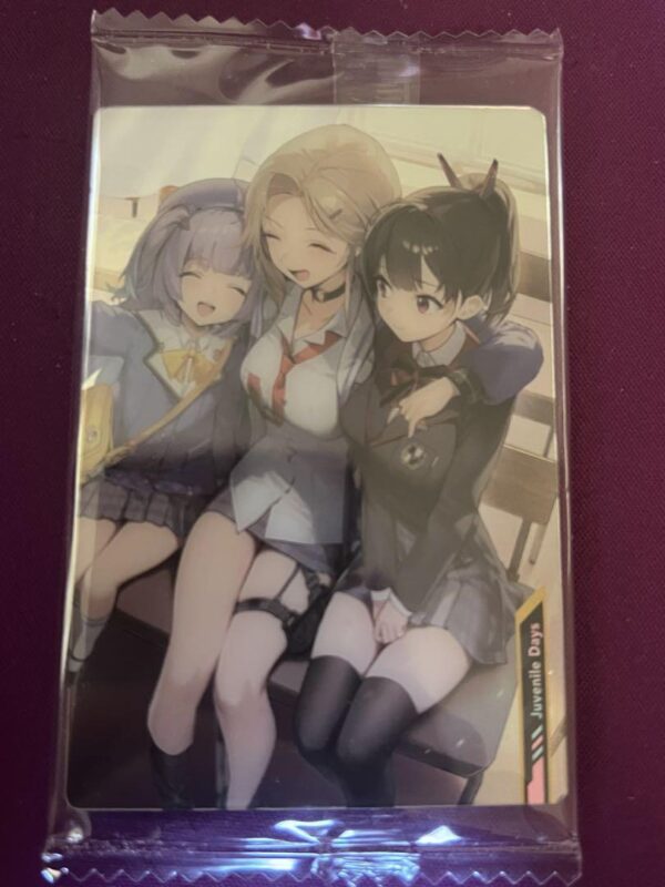 Goddess Of Victory Nikke Wafers 3 School Circle F/S-M501 from japan Rare  Good c