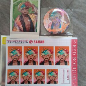 Fragaria Memories Sanna Delivery Bonus Can Badge Pashakore Id Photo F/S-M501 fro