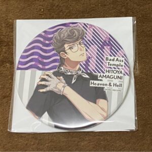 Hypnotic Bad Ass Temple Heavenly Hell Can Badge F/S-M501 from japan Rare  Good c