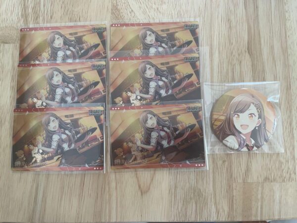 Project Seka Shiraishi Anne Wafer 1 Volume Can Badge Set F/S-M501 from japan Rar