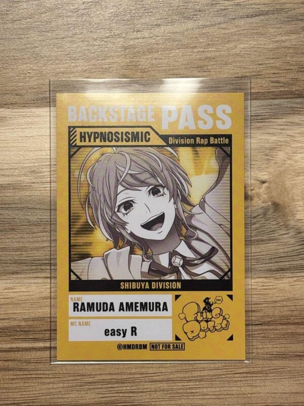 Backstage Passcard Random Number F/S-M501 from japan Rare  Good condition