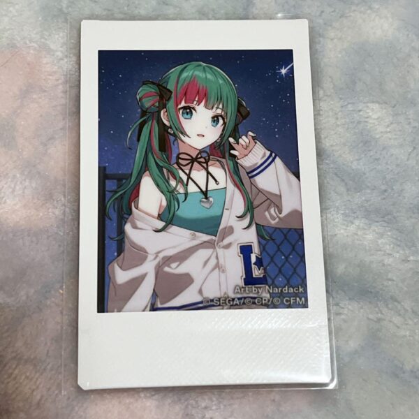 Project Sekai Zozotown Cheki Leoni Hatsune Miku F/S-M501 from japan Rare  Good c