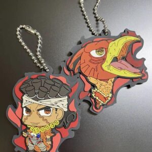 Jojo Gacha Rubber Mascot Collection Mohamed Avdul F/S-M503 from japan Rare  Good