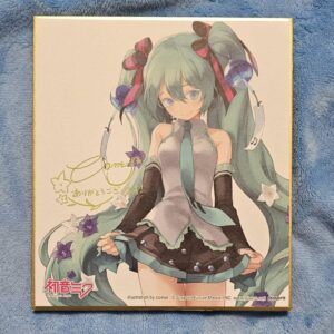 Hatsune Miku Comet Mini Colored Paper Collection F/S-M501 from japan Rare  Good
