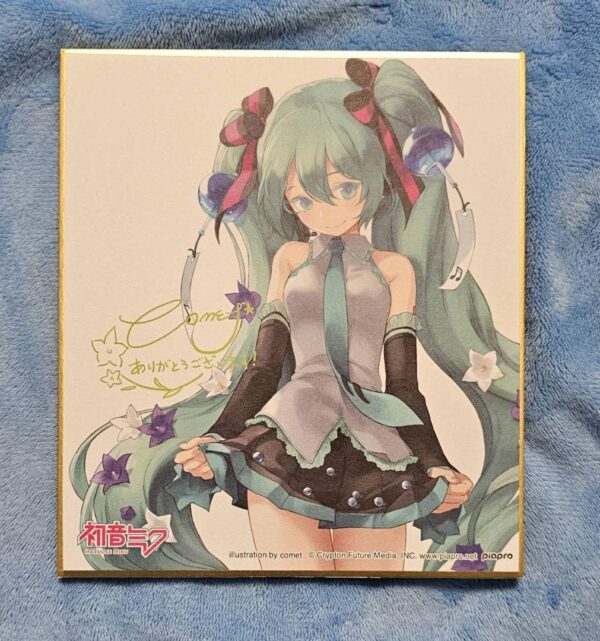 Hatsune Miku Comet Mini Colored Paper Collection F/S-M501 from japan Rare  Good