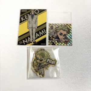 Jujutsu Kaisen Clear Card Wafer Seal Pita Deform Acupuncture Key Nanami Kento F/