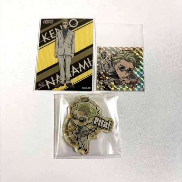 Jujutsu Kaisen Clear Card Wafer Seal Pita Deform Acupuncture Key Nanami Kento F/