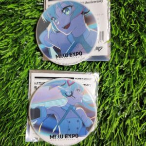 Hatsune Miku Expo Can Badge Magical Mirai Majimira F/S-M501 from japan Rare  Goo