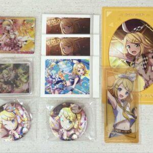 Kagamine Rin Project Seka Pashakore Can Badge Postcard Wafer Ackey F/S-M501 from