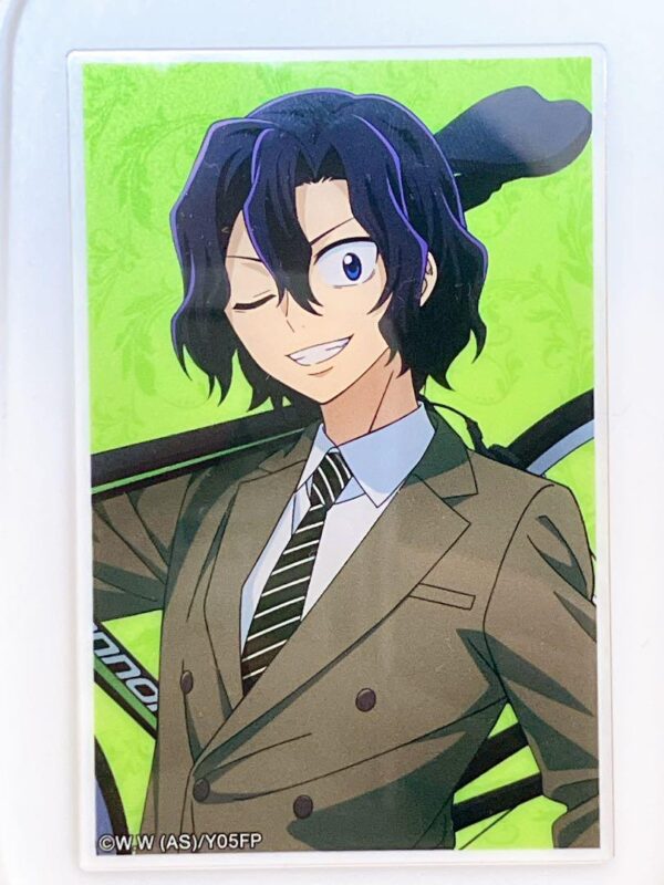 Yowamushi Pedal Anniversary Acrylic Card Teshima Junta F/S-M501 from japan Rare
