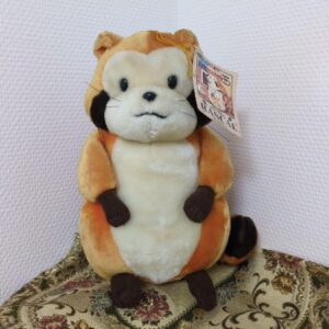 Raccoon Raccoon, About 30Cm, Tagged F/S-M501 from japan Rare  Good condition