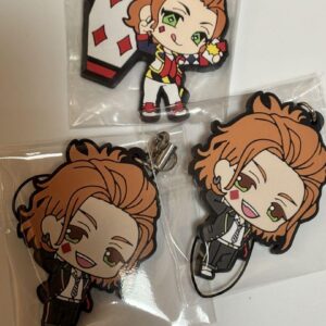Twisted Wonderland Kate Rubber Keychain F/S-M503 from japan Rare  Good condition