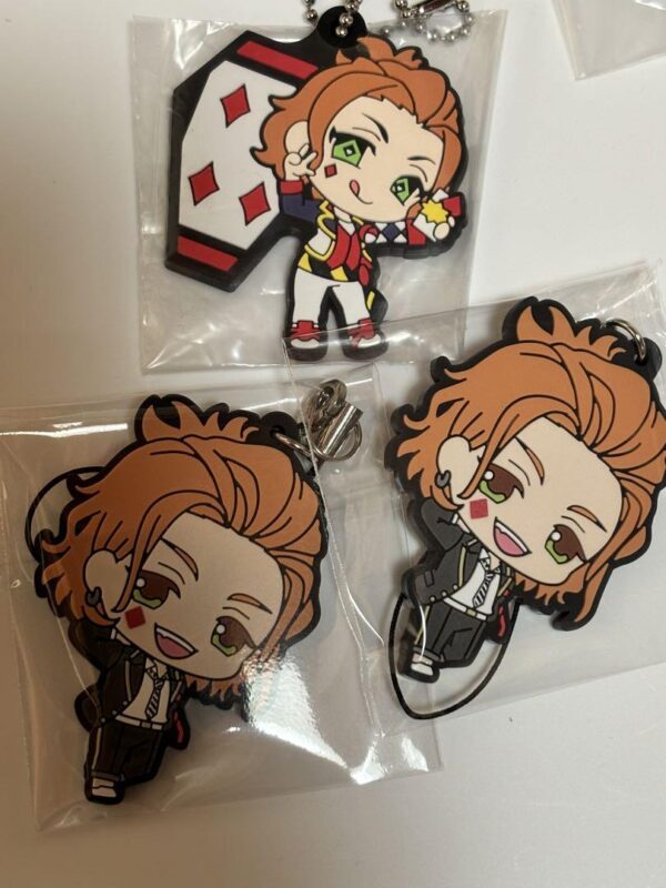 Twisted Wonderland Kate Rubber Keychain F/S-M503 from japan Rare  Good condition