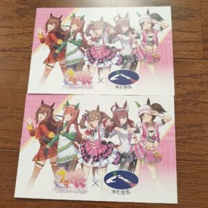 Novelty Uma Musume Urawa Horse Racing Collaboration Limited Postcard Set Of 2 F/