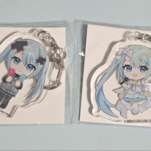 Project Seka Karaokekan Collaboration Hatsune Miku Batsumiku Acrylic Keychain F/