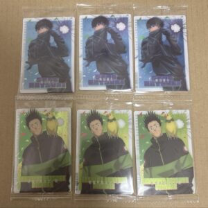 Sakamoto Days Sakaday Wafers Sewa Natsuo Mashiro Heisuke Pesuke 3 Pieces Each F/