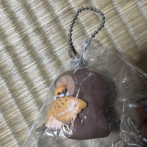 Mugyu Bird Sparrow Mascot Gacha F/S-M503 from japan Rare  Good condition