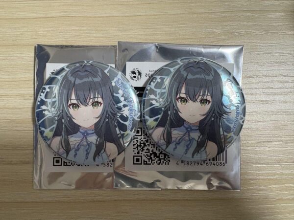 School Idolmaster Tsukimura Temari Can Badge Set Hatsusei Aquarium F/S-M501 from
