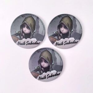 Immersive Fort Collectible Can Badge Personality Mercenary F/S-M501 from japan R