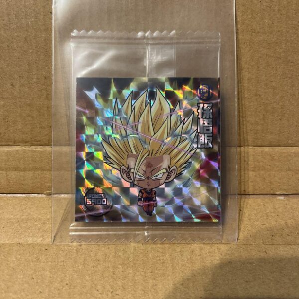 Dragon Ball Wafer Seal Son Gohan Super Saiyan Holo F/S-M501 from japan Rare  Goo