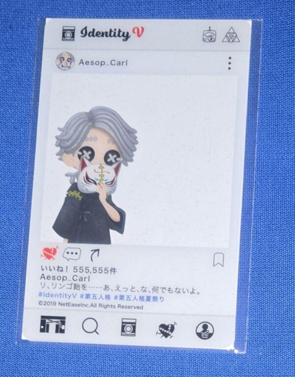 Personality 5 Clear Card Coffin F/S-M501 from japan Rare  Good condition