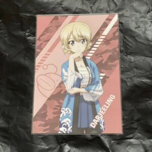 Girls Panzer Event Limited Postcard Darjeeling F/S-M501 from japan Rare  Good co