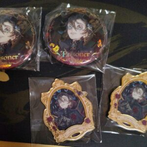 Personality V China Limited Goods Specimen Gallery Can Badge Magnet Prisoner Ite