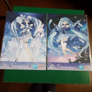 Hatsune Miku Ichibankuji Illustration Board F/S-M501 from japan Rare  Good condi