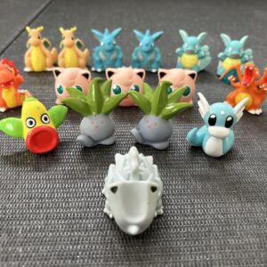 Pokemon Kids 16-Piece Set Of 16 Soft Vinyls F/S-M503 from japan Rare  Good condi