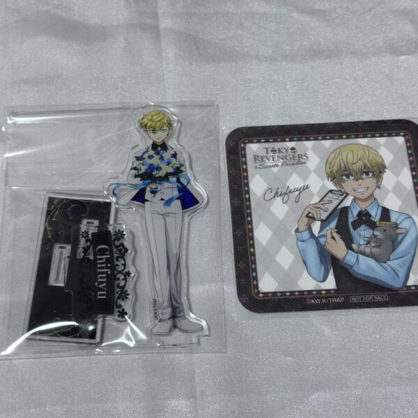 Matsuno Chifuyu Tokyo Revengers Acrylic Stand Coaster Set F/S-M501 from japan Ra