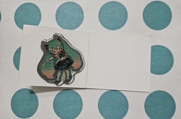 Hatsune Miku Magical Mirai Pin Badge 2017 Admission Benefit F/S-M501 from japan