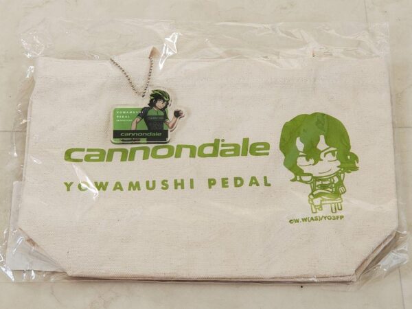 Yowamushi Pedal Cannondale Teshima Junta Tote Bag F/S-M501 from japan Rare  Good
