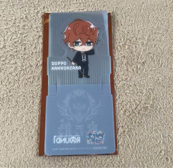 Round One Hypnosis Microphone Original Standing Coaster Kannonzaka Doppo F/S-M50