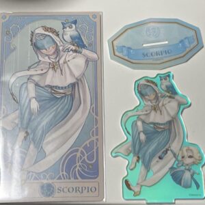 Personality 5: Zodiac Sign Acrylic Stand Fortune Teller 12Star Series Card F/S-M