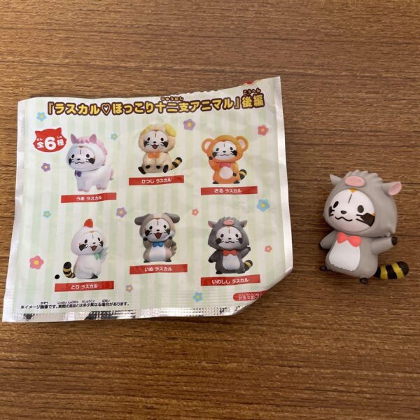 Cocos Raccoon Rascal Zodiac Animal Part 2 Innoshishi F/S-M501 from japan Rare  G