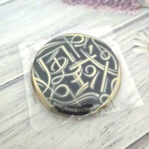 Personality 5Th Stage Can Badge Night Guardian Metal F/S-M501 from japan Rare  G