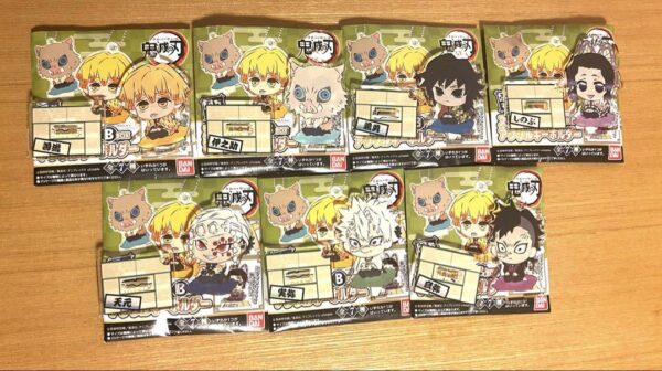 Demon Slayer Petit Zabu Stand Mini B Box Acrylic Keychain Complete F/S-M501 from