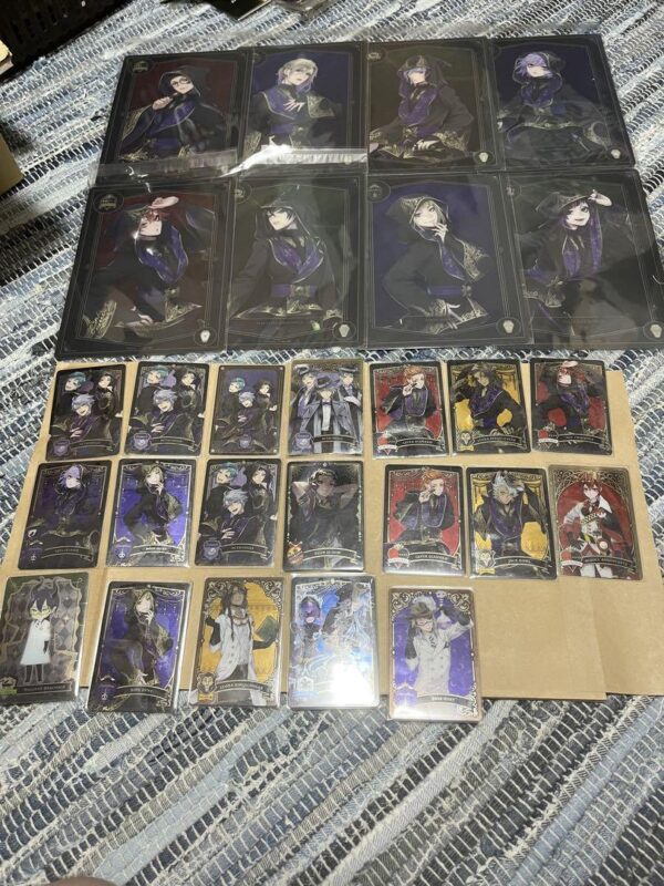 Twisted Wonderland Metal Card Underlay F/S-M503 from japan Rare  Good condition