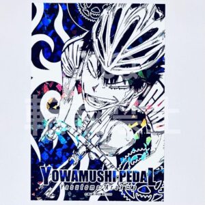 Yowamushi Pedal Akita Shoten Tsutaya Ip Foil Print Message Card Arakita F/S-M501