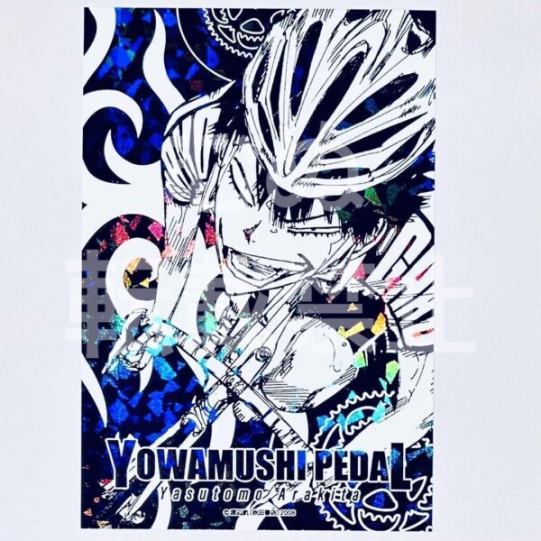 Yowamushi Pedal Akita Shoten Tsutaya Ip Foil Print Message Card Arakita F/S-M501