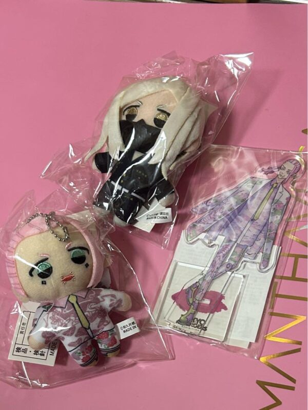 Tokyo Revengers Sanzu Haru Chiya Plush Toy Mascot Tolibe Original Art Exhibition