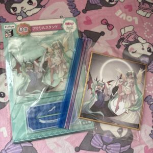 Hatsune Miku Acsta Colored Paper Set F/S-M501 from japan Rare  Good condition