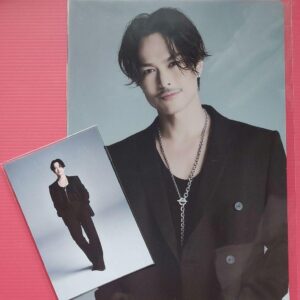 Imaichi Ryuji Clear File Postcard F/S-M501 from japan Rare  Good condition