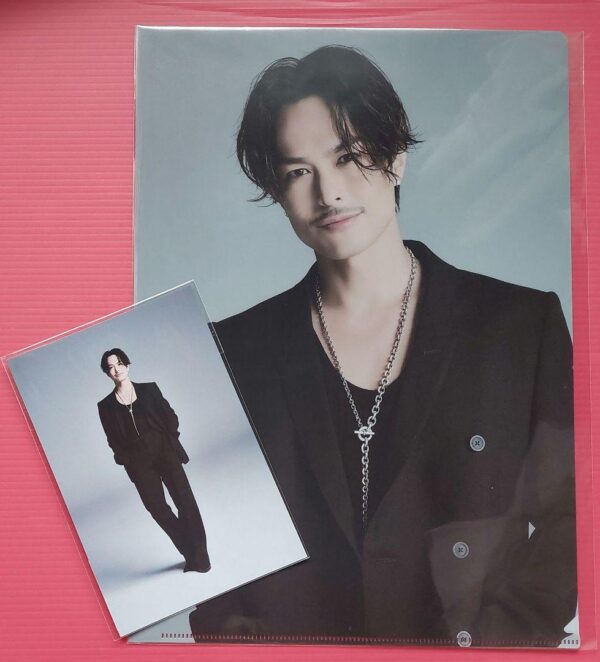 Imaichi Ryuji Clear File Postcard F/S-M501 from japan Rare  Good condition