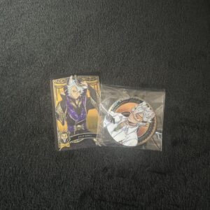 Twisted Wonderland Jack Trading Card Can Badge F/S-M503 from japan Rare  Good co